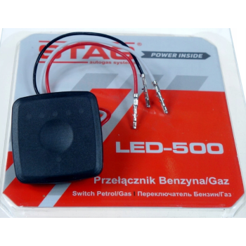 Przełącznik benzyna / gaz AC STAG LED 500